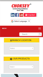 Mobile Screenshot of chokseychem.com